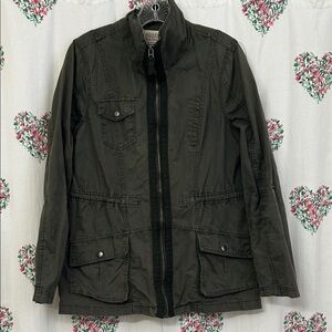 Ashley By 26 International Olive Utility Jacket